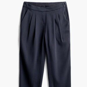 New!  Ministry of Supply Swift Drape Pant in navy blue, size 8